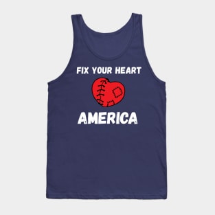 fix your heart american Tank Top